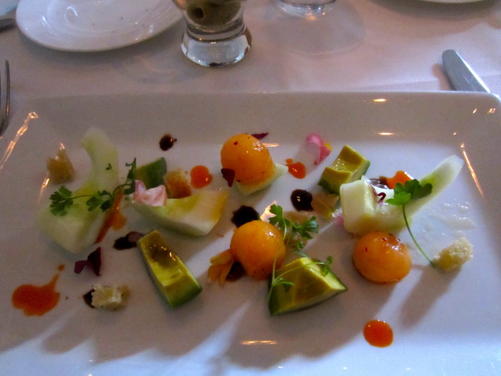 cucumber melon salad
