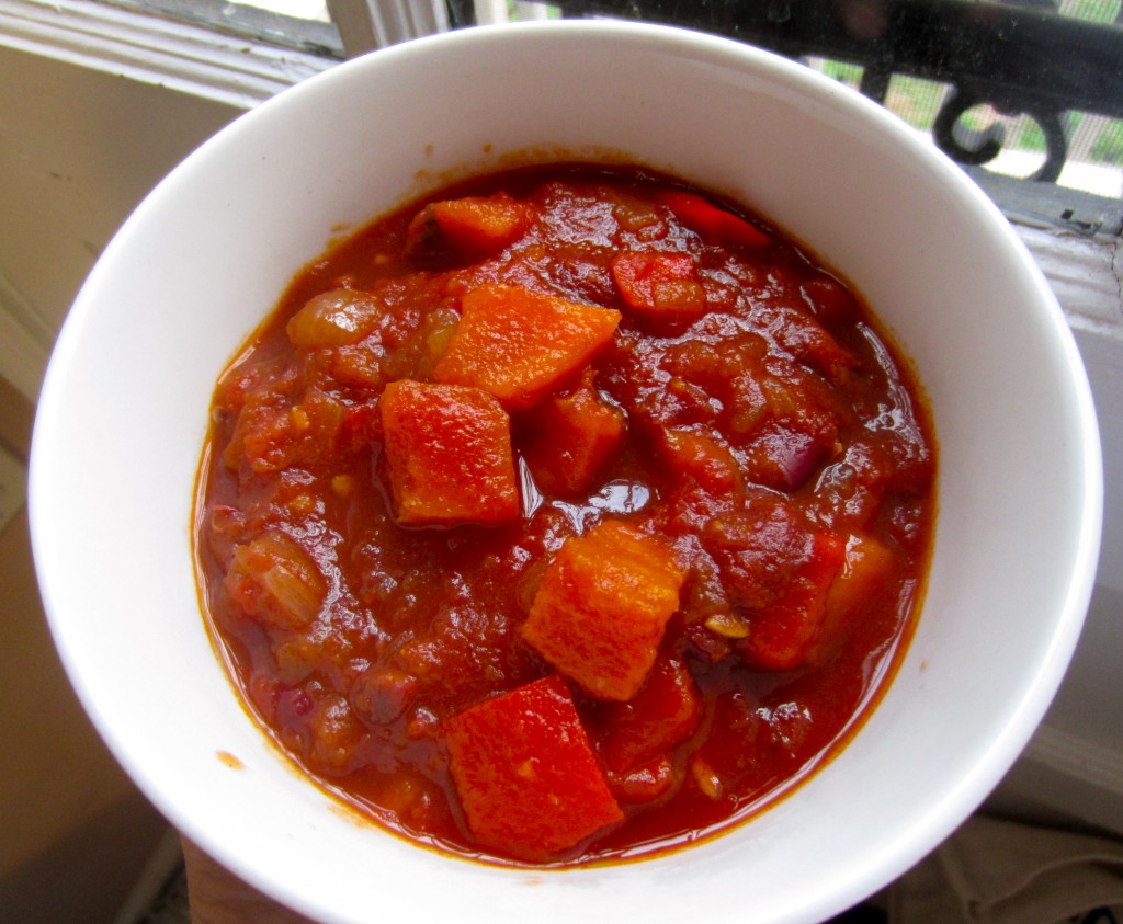 red bean sweet potato chili