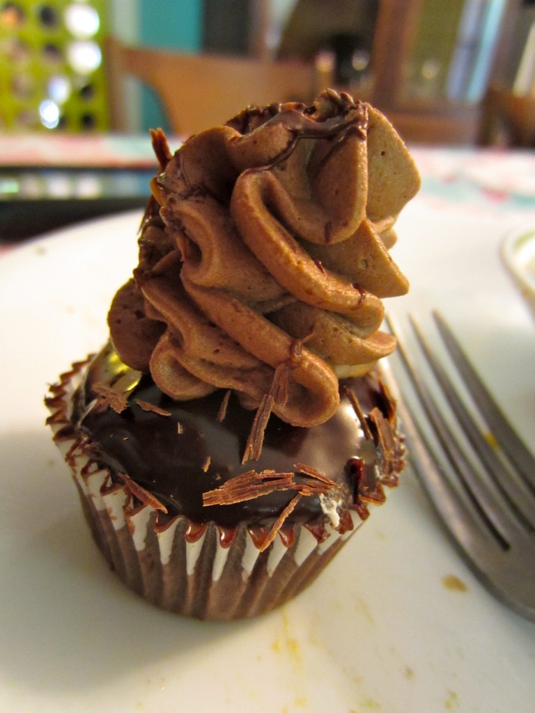 towering cupcake
