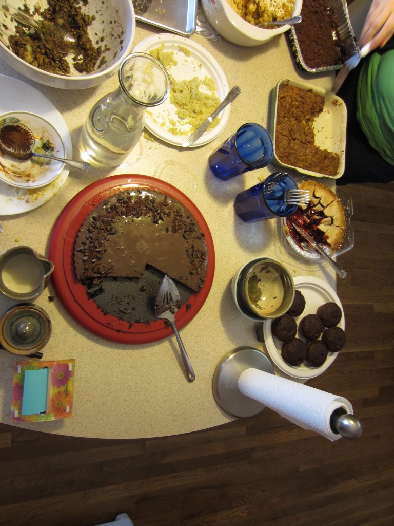 top view of the goodies