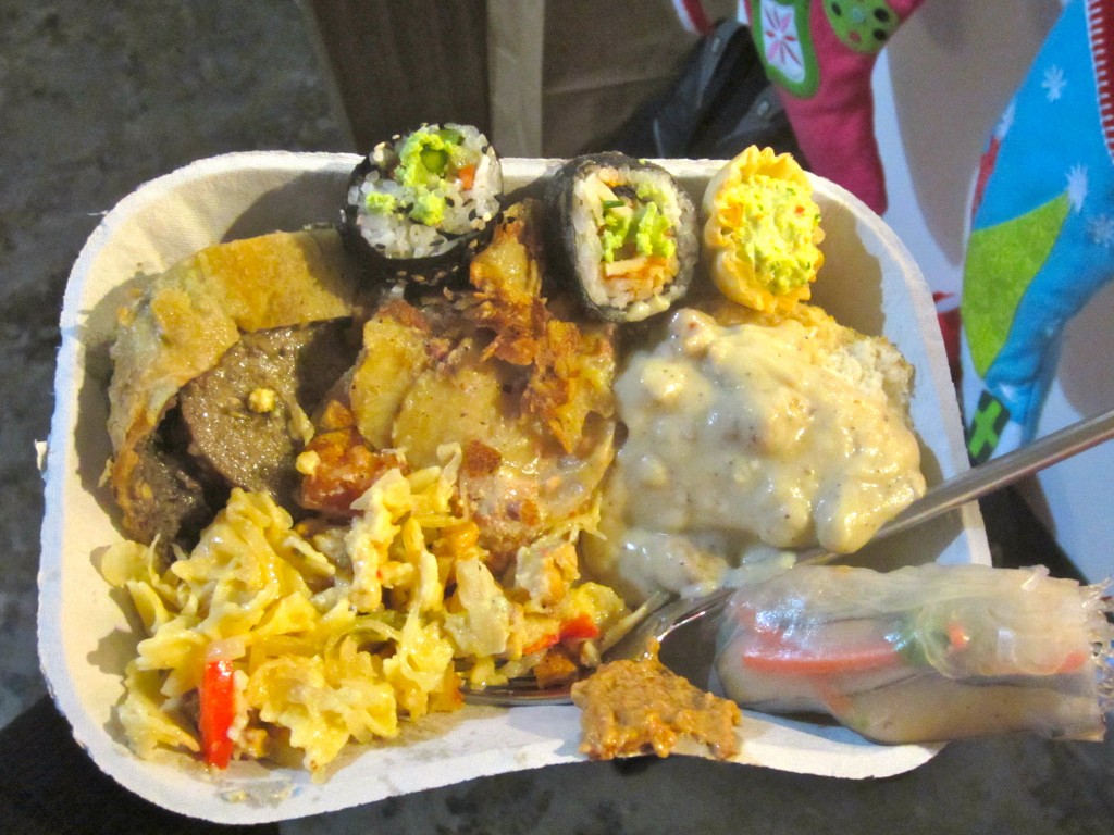 xxxmas potluck plate