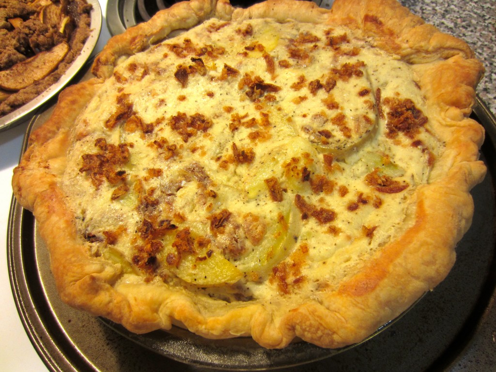 scalloped potato pie
