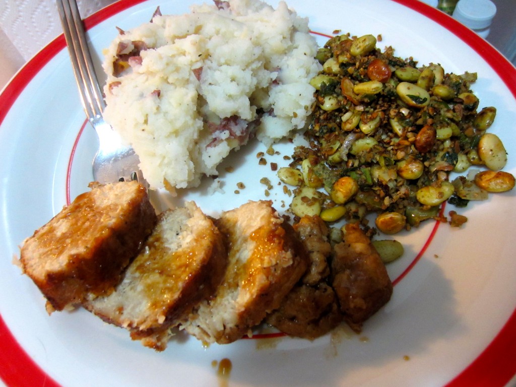 pork potatoes lima beans
