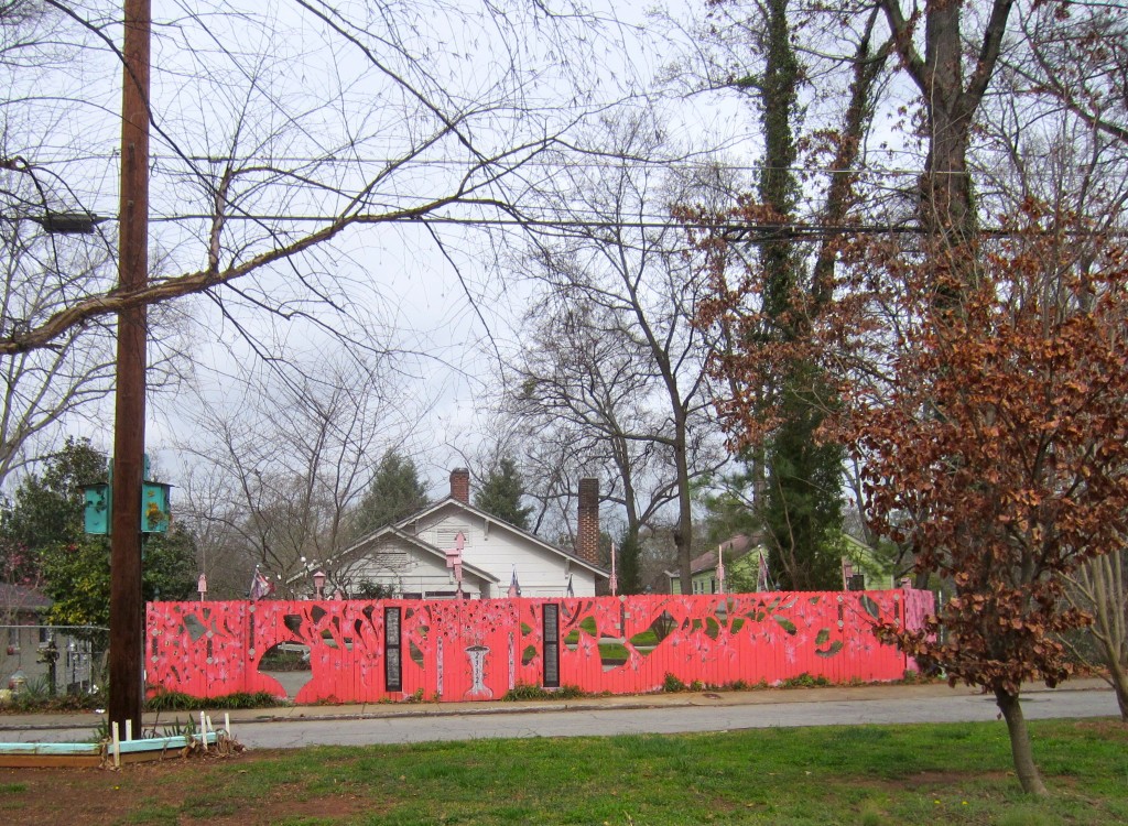 mirror fence