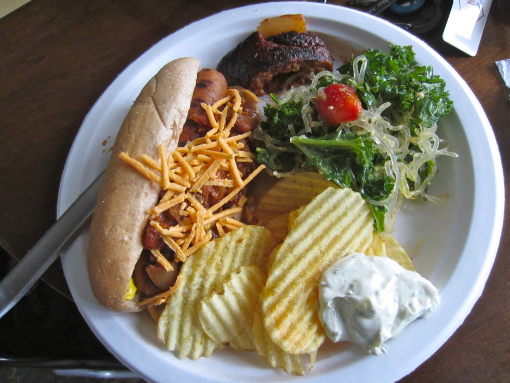 chili dog salad ribz