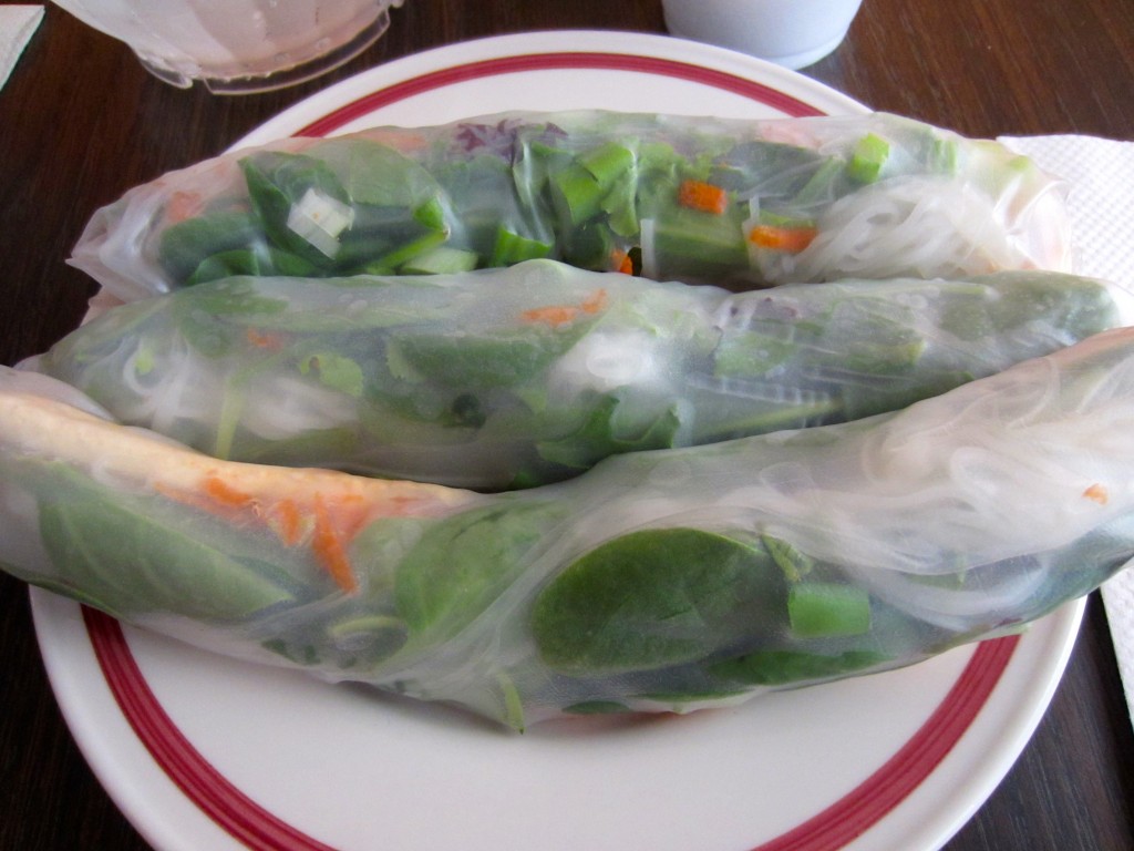 basil rolls